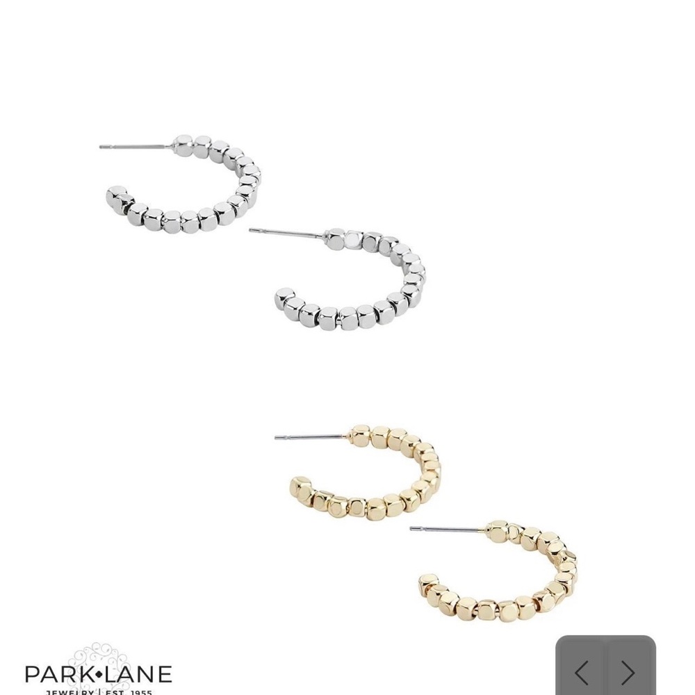 Park Lane “Hazy” Earrings in Silver! BNIB!!